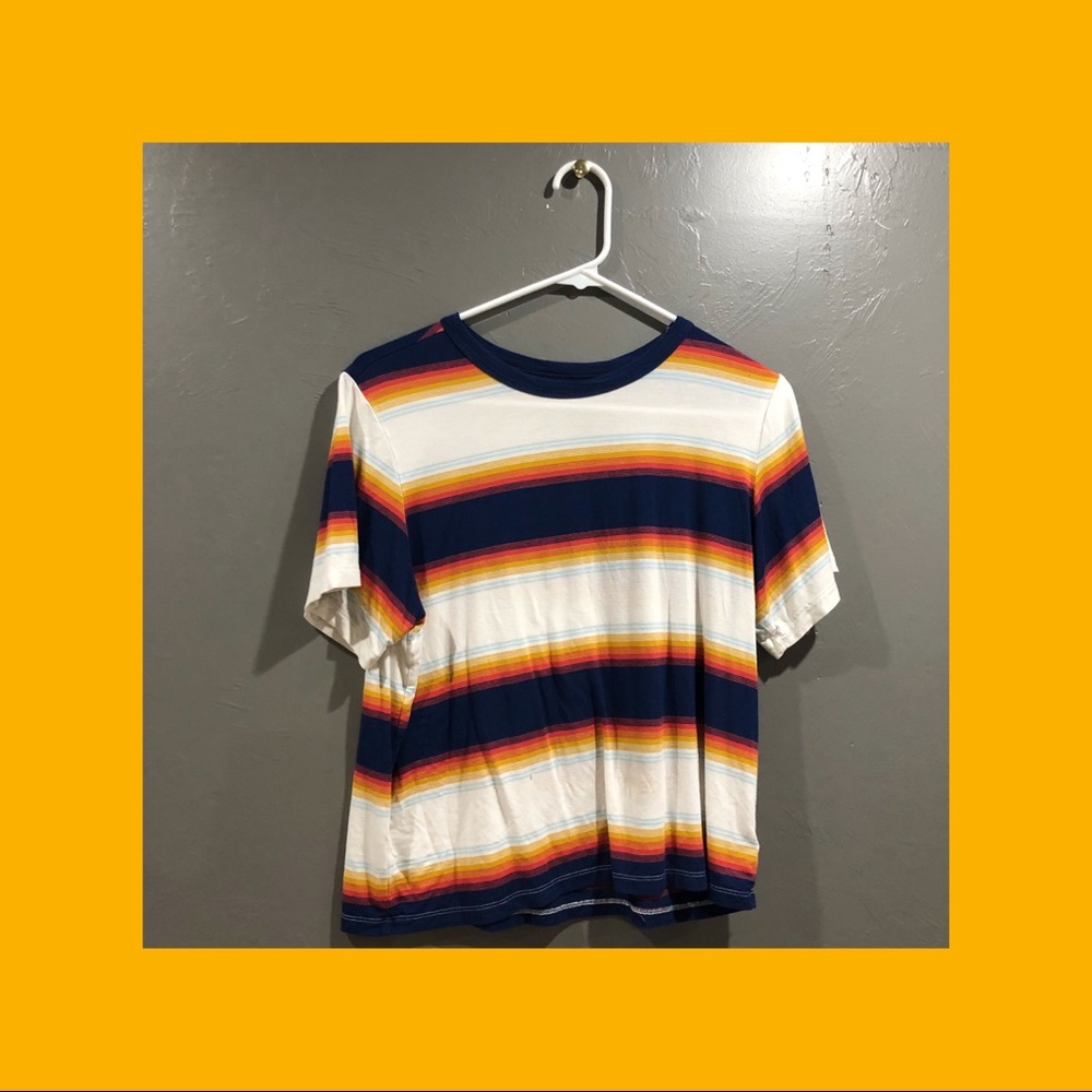 cute striped and super soft tee